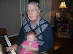 Maddie and Papa at&nbsp;Piano